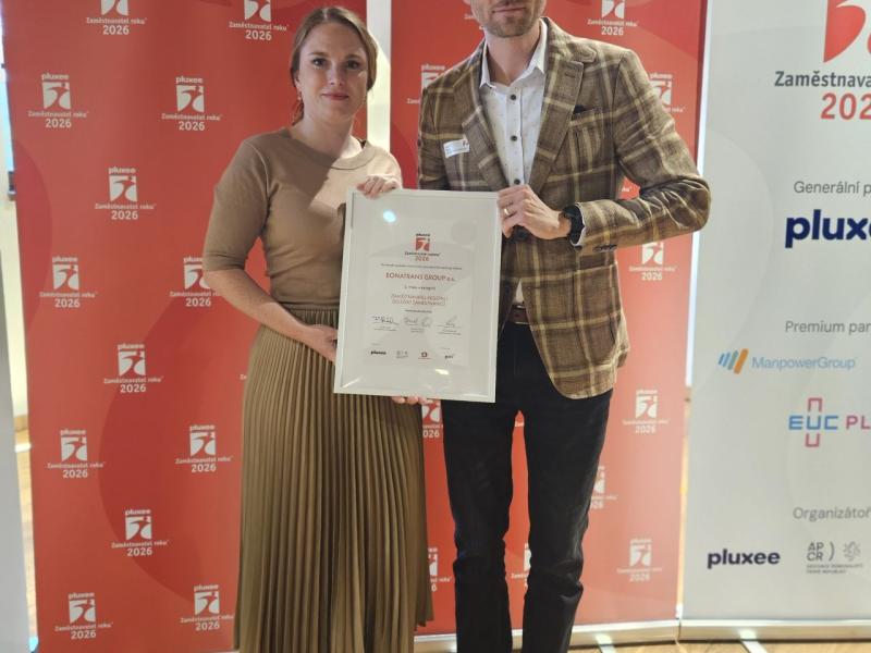 News - 2. místo v soutěži Zaměstnavatel regionu 2026